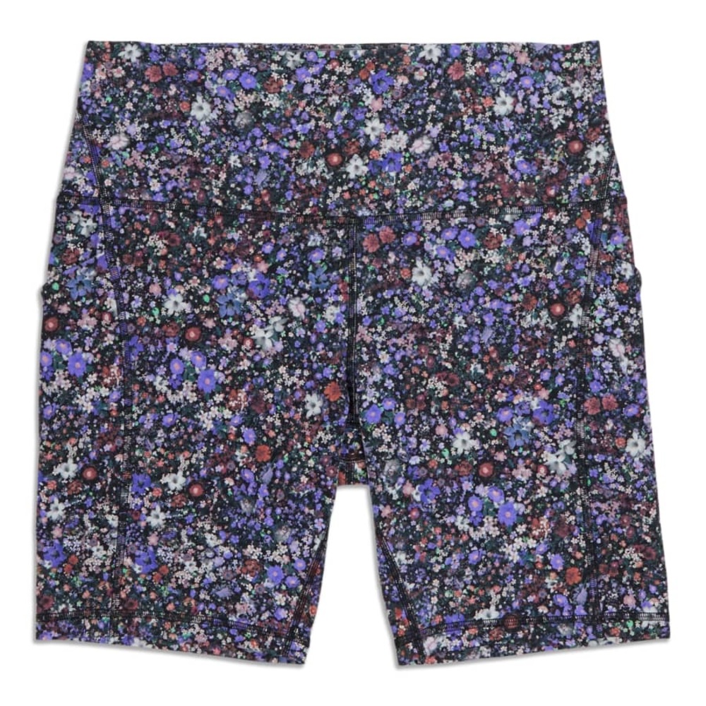 LULULEMON shorts size 4 color multi 6”